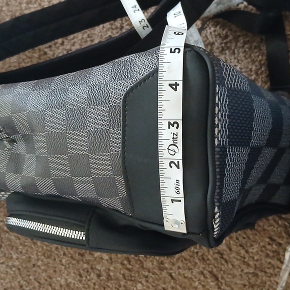 NWOT Journeyman checker print canvas backpack - Picture 10 of 10